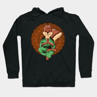 Squirrel Buddha Hoodie